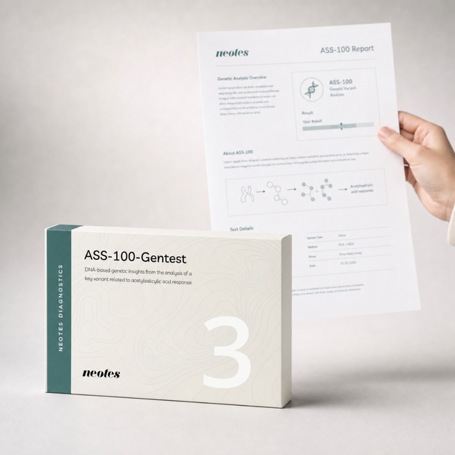 ASS-100-Gentest Schritt 3: digitalen Analysebericht ansehen