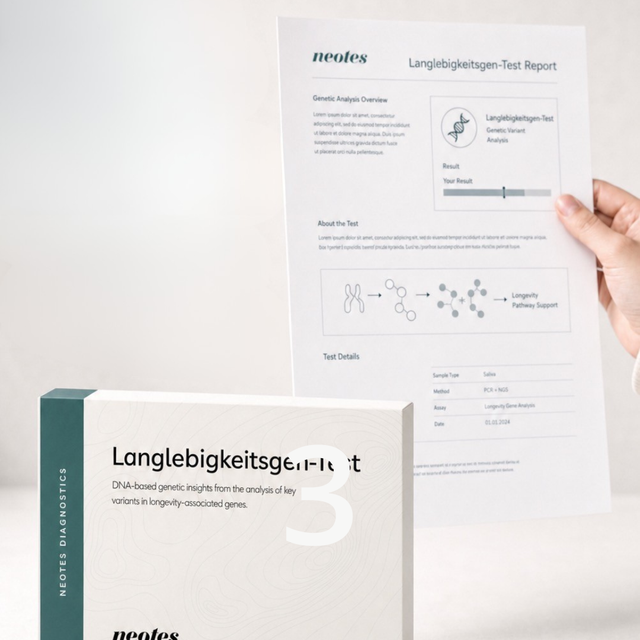 Longevity Gene Test step 3: view the digital analysis report