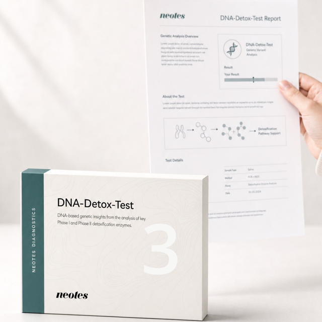 DNA Detox Test step 3: view the digital analysis report