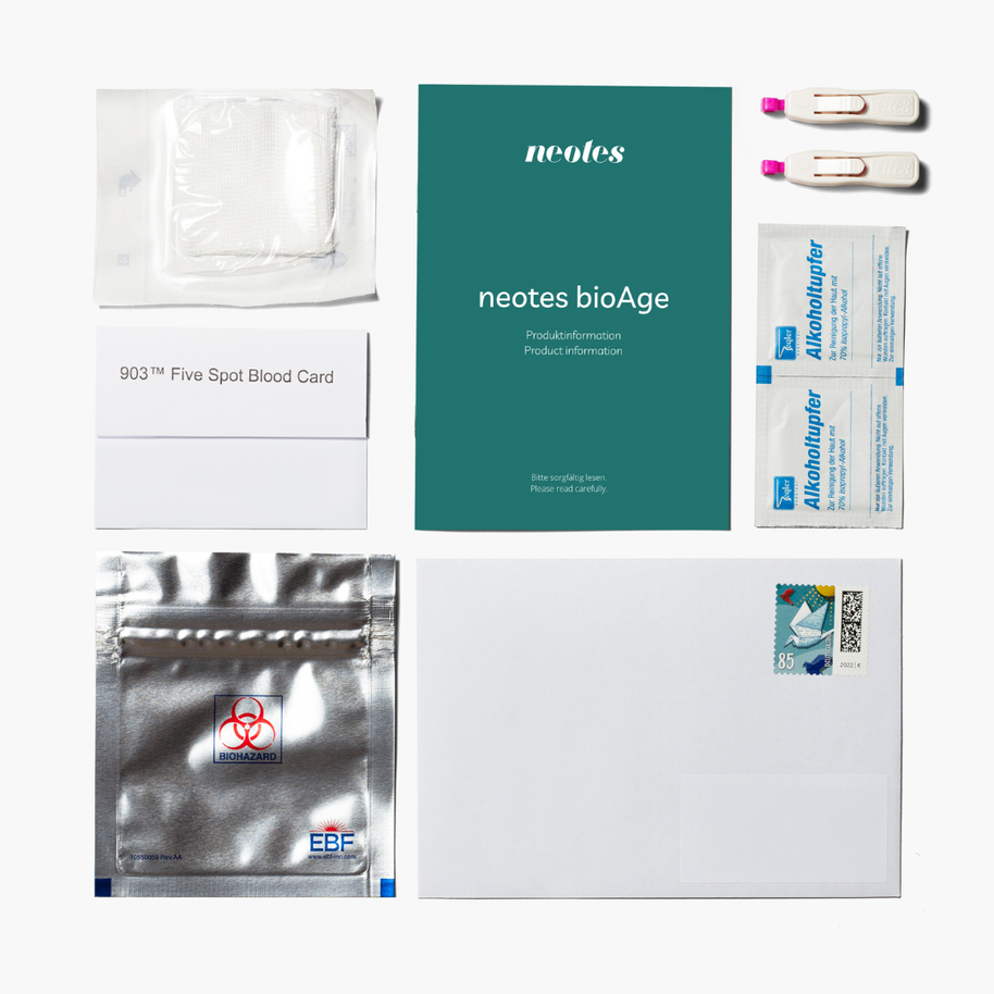 bioAge Test | biologisches Alter bestimmen | neotes