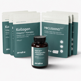 Change Bundle von neotes mit Kollagen, FocusMind und RestPeak als Mehrfachpackung