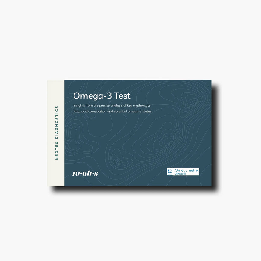 Omega-3 Test von neotes als Heimtest-Kit zur Analyse des individuellen Fettsäureprofils