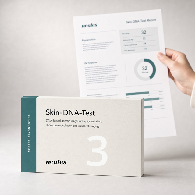 Skin DNA Test step 3: view the digital analysis report