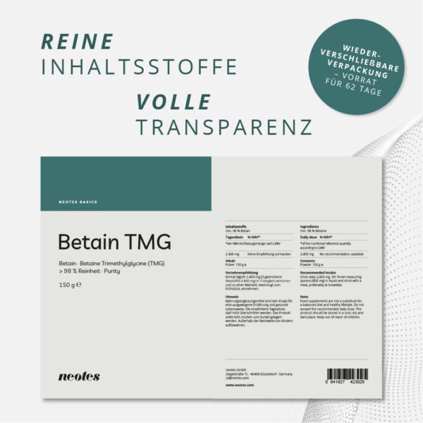 BetainTMG-Etikett