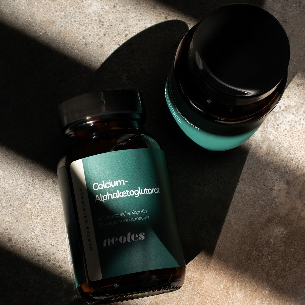 Calcium-Alphaketoglutarat-Tiegel