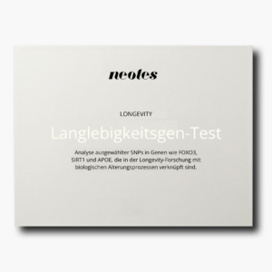 Langlebigkeitsgen-Test-Produktbild