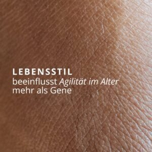 Lebensstil beeinflusst Agilität im Alter mehr als Gene