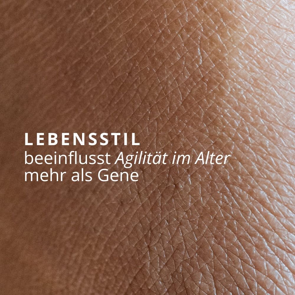 Lebensstil beeinflusst Agilität im Alter mehr als Gene