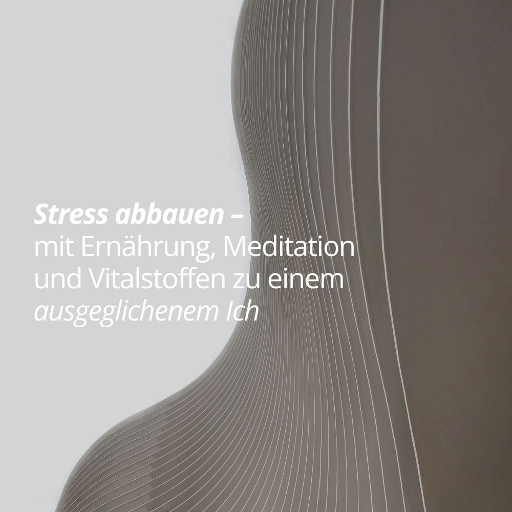 Stress abbauen – mit Ernährung, Meditation und Vitalstoffen zu einem ausgeglichenem Ich